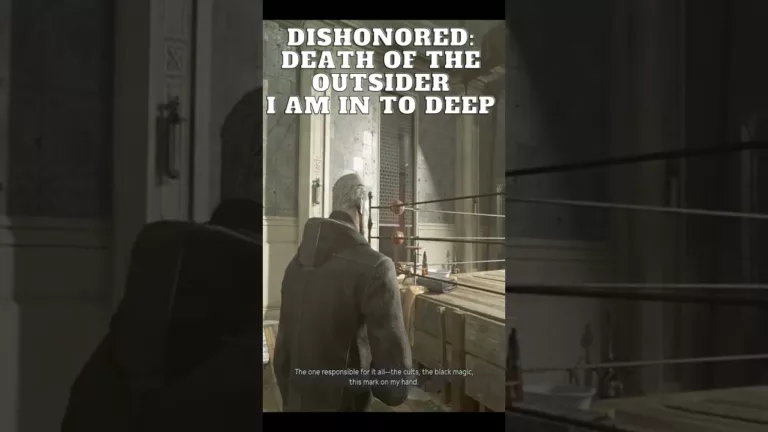 Dishonored Death Of The Outsider I Am In To Deep Dishonored Death Of The Outsider I Am In To Deep